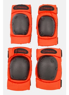 Razor Kids Boy Multi Sport Elbow And Knee Pads, Red  - Image 2