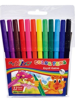 Südor Mydido Felt Tip Pen 12 Colors Kk01 
