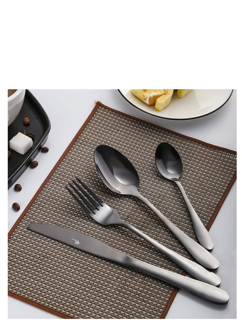Y&D 24-Piece Steak Knife Fork Spoon Cutlery Gift Box Set  - Image 2
