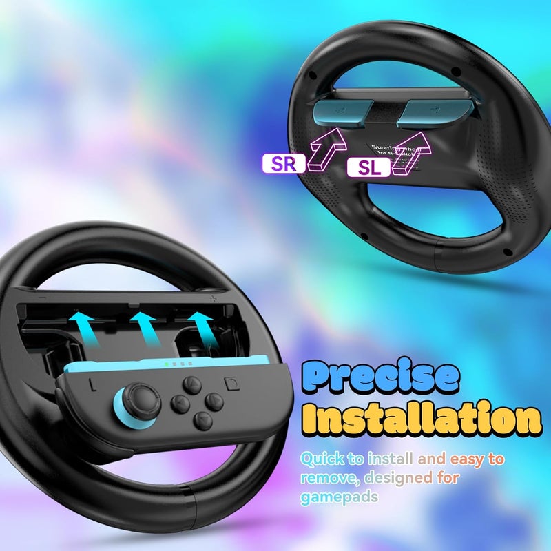 عجلة قيادة CloudValley متوافقة مع Nintendo Switch 2 Wheel - Image 3