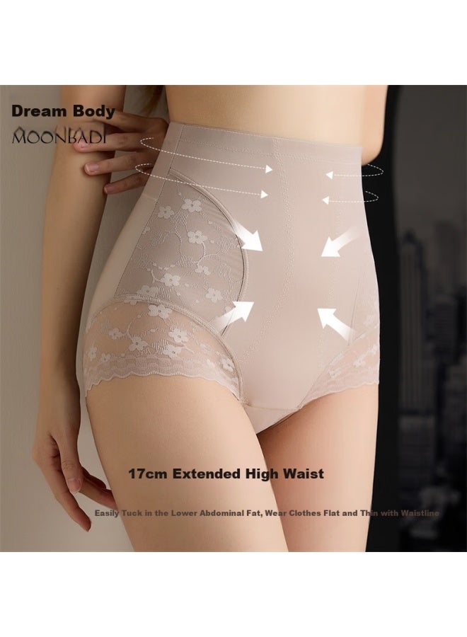 Moonbadi Women's High Waist Shaping Panties Tummy Control Seamless Shapewear Lifter Slimming Triangle Underwear - Image 1