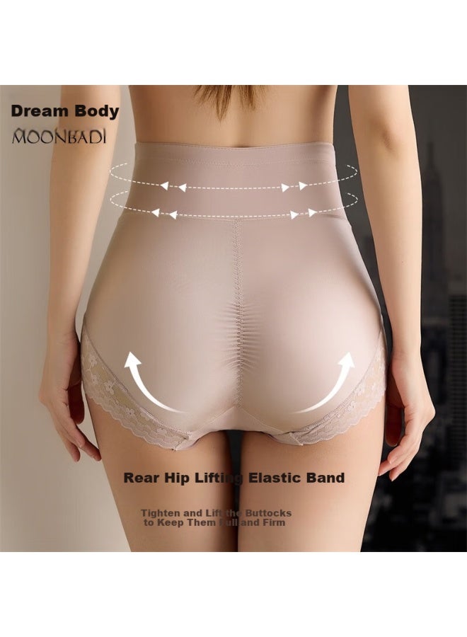 Moonbadi Women's High Waist Shaping Panties Tummy Control Seamless Shapewear Lifter Slimming Triangle Underwear - Image 2