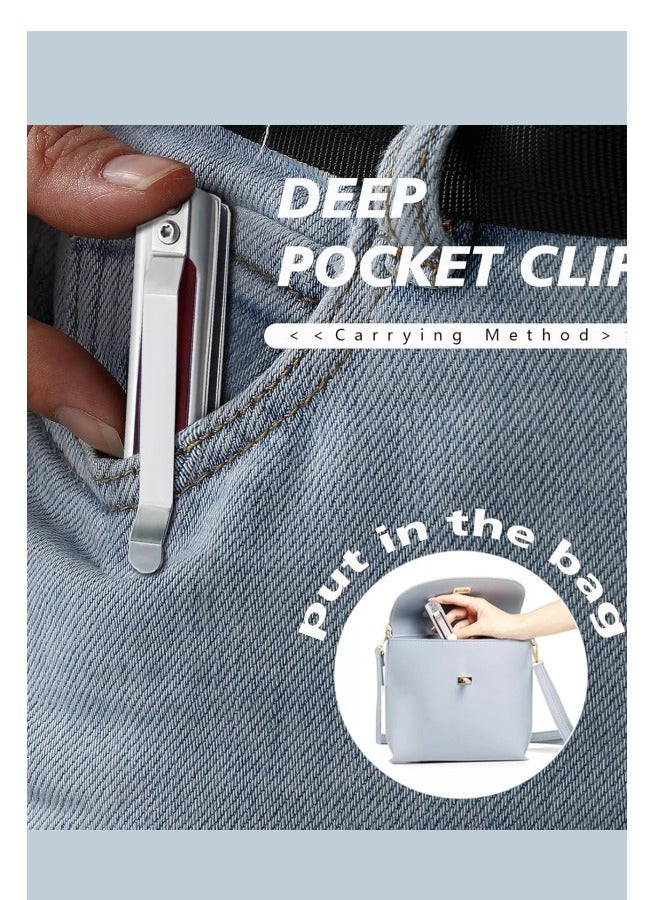 Pocket Knife for Men, 3.5 inch Folding Knife with Pocket Clip,Rosewood Handle Tanto Knife, Great Gift For Men and Women - Image 5