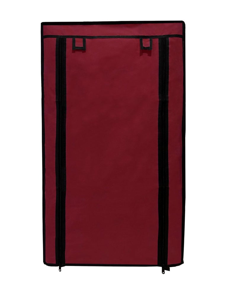 RAXON WORLD Cover for Shoe Rack Home Only for 6-Layer Portable Foldable Shoe Stand Non Woven Zipper Fabric Cover - Image 2