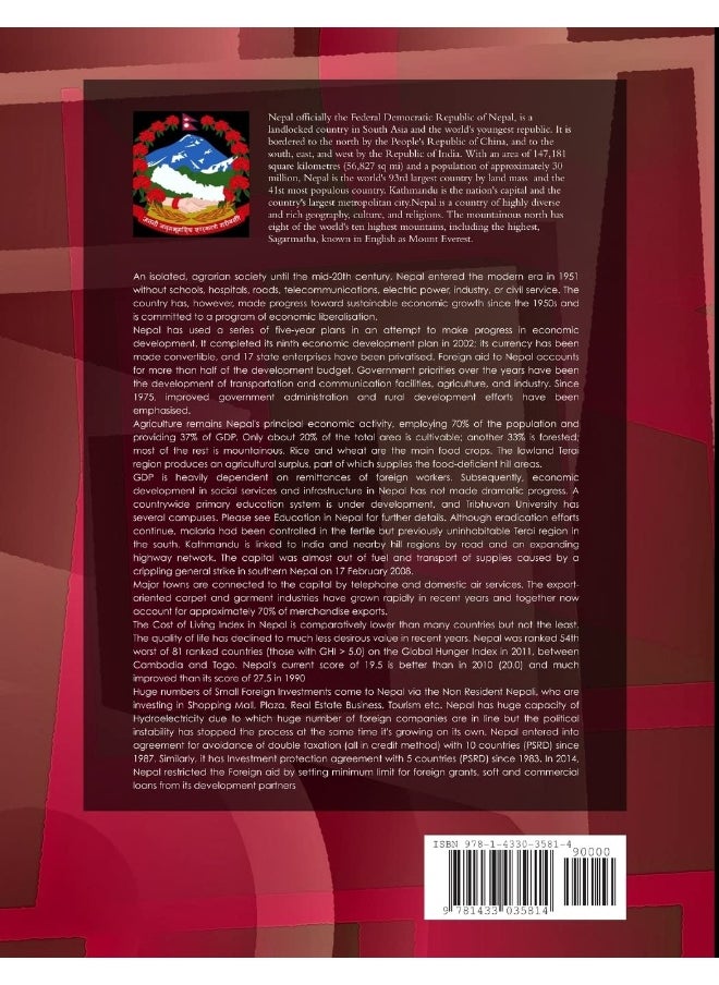 Nepal Foreign Policy and Government Guide Volume 1 Strategic Information and Developments  - Image 2