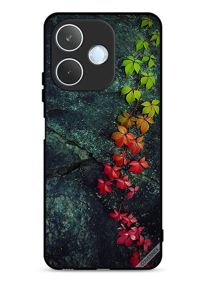 Covernex Oppo A5 Pro Protective Case Cover Beautiful Leaves - Image 1