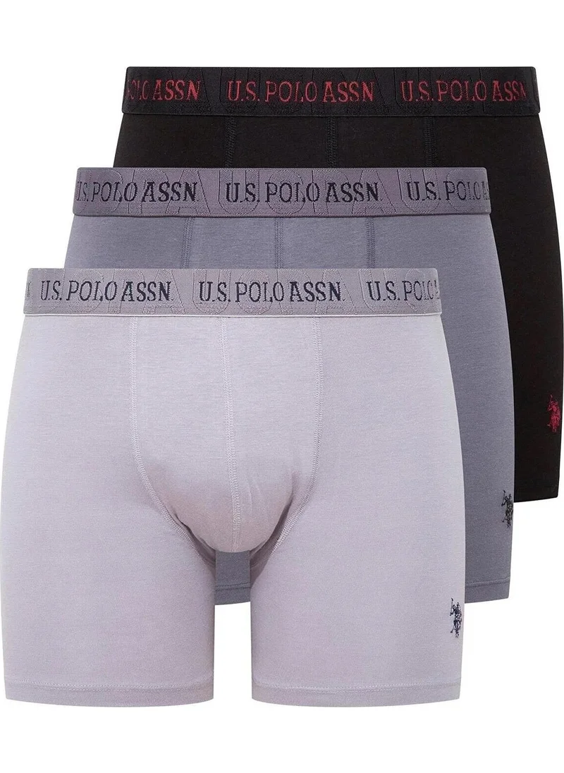 U.S. Polo Assn. 3-Pack Modal Long Leg Men's Boxer 47% Cotton 47% MODAL 6% Lycra