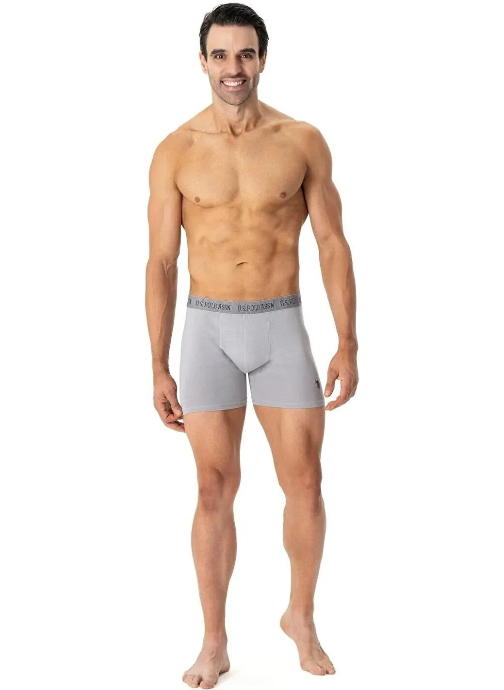 U.S. Polo Assn. 3-Pack Modal Long Leg Men's Boxer 47% Cotton 47% MODAL 6% Lycra