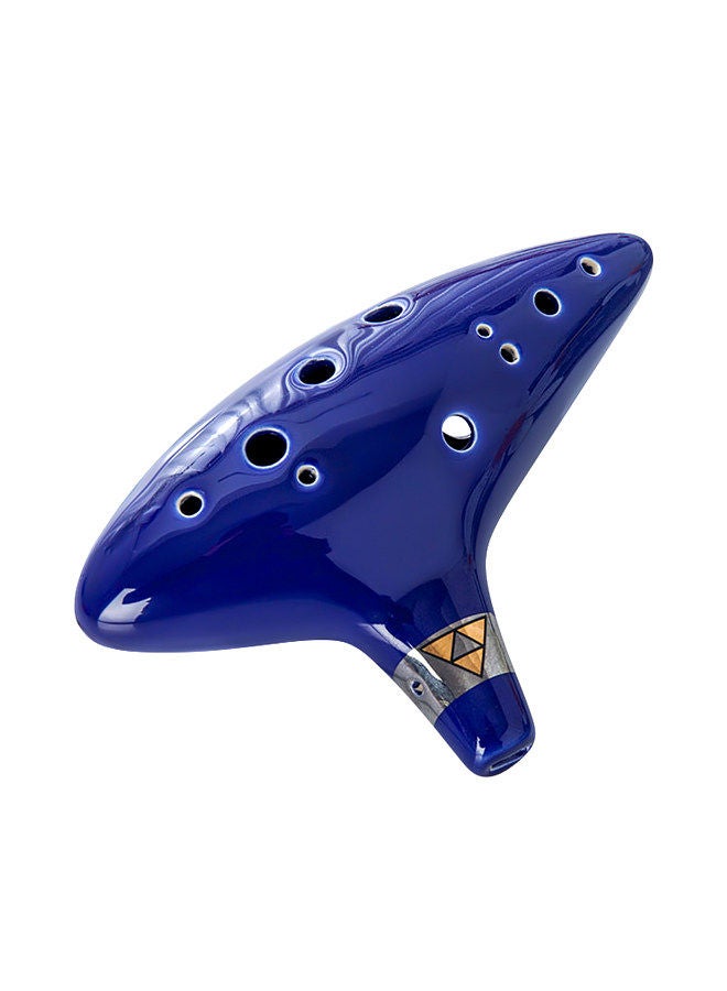 Generic 12-Hole Alto C Ocarina Portable Musical Instrument With Protective Bag - Image 1