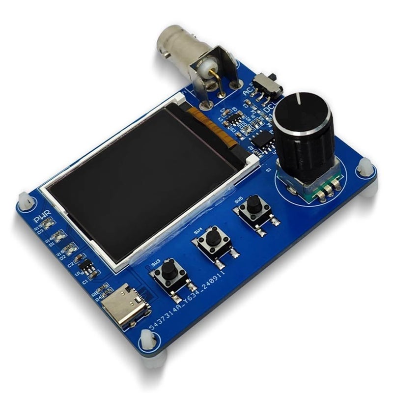راسم الذبذبات الرقمي لقياس الموجات، مقياس تردد، خرج موجة مربعة، شاشة LCD بحجم 1.8 بوصة. - Image 3