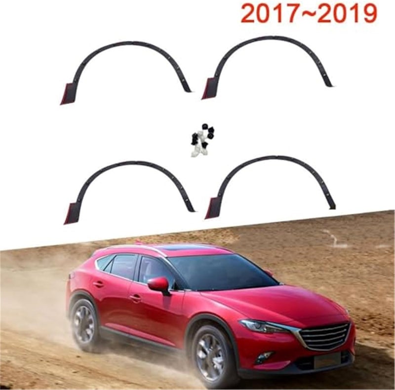 Wivplex Mazda CX-4 Wheel Arch Fender Flares - Image 4