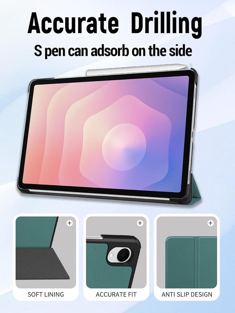 ProElite Case Cover for Samsung Galaxy Tab S11 11 inch Case, Slim Trifold Flip case Cover for Samsung Galaxy Tab S11 11 inch Case Tablet [Auto Sleep Wake Feature], Black - Image 2
