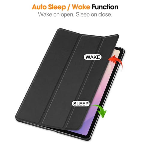 ProElite Case Cover for Samsung Galaxy Tab S11 11 inch Case, Slim Trifold Flip case Cover for Samsung Galaxy Tab S11 11 inch Case Tablet [Auto Sleep Wake Feature], Black - Image 3