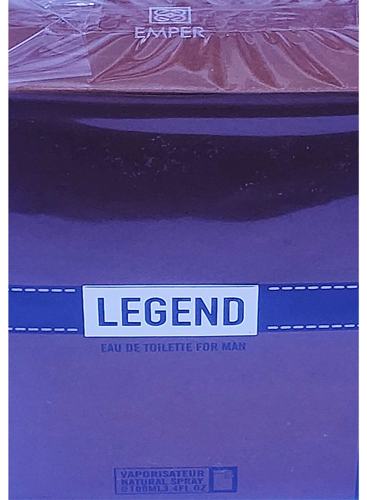 امبر عطر ليجند تواليت 100مل - Image 2