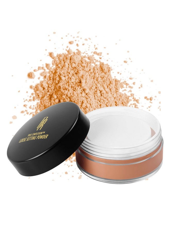 Black Radiance True Complexion Loose Setting Powder Honeymoon 0.64 Ounce  - Image 2