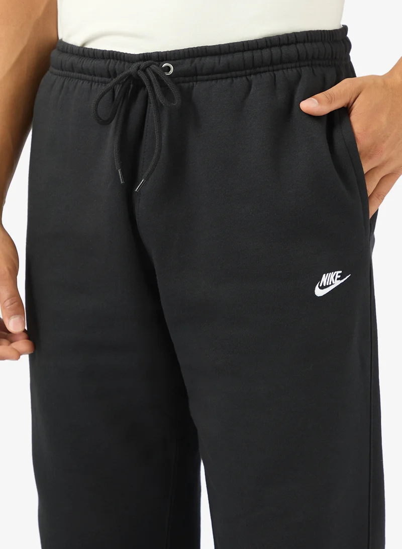 Nike BLACK Club Basketball Open Hem Pants for Men | Best Price UAE