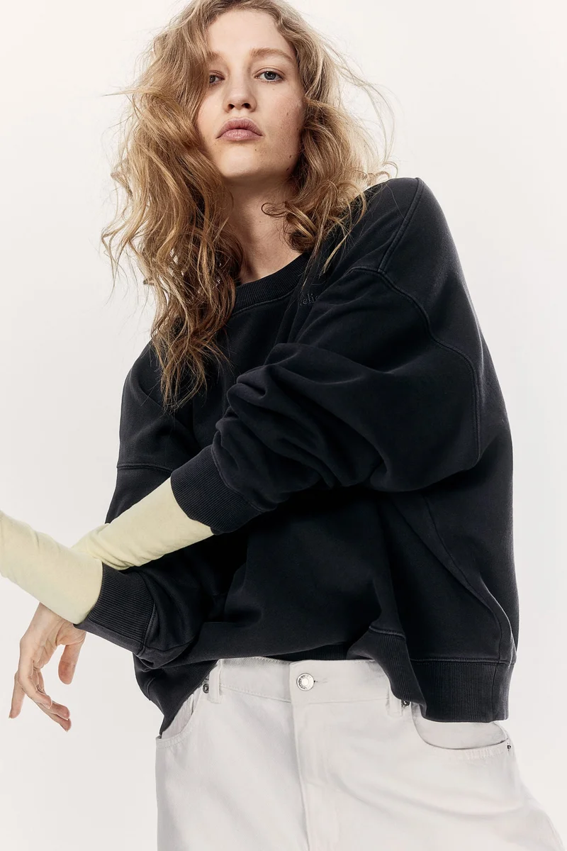 H&M Text-motif sweatshirt