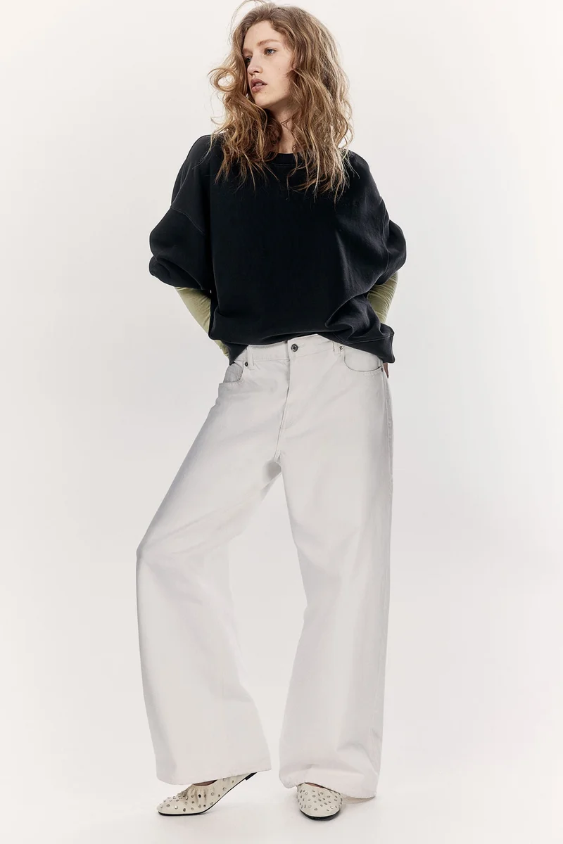 H&M Text-motif sweatshirt