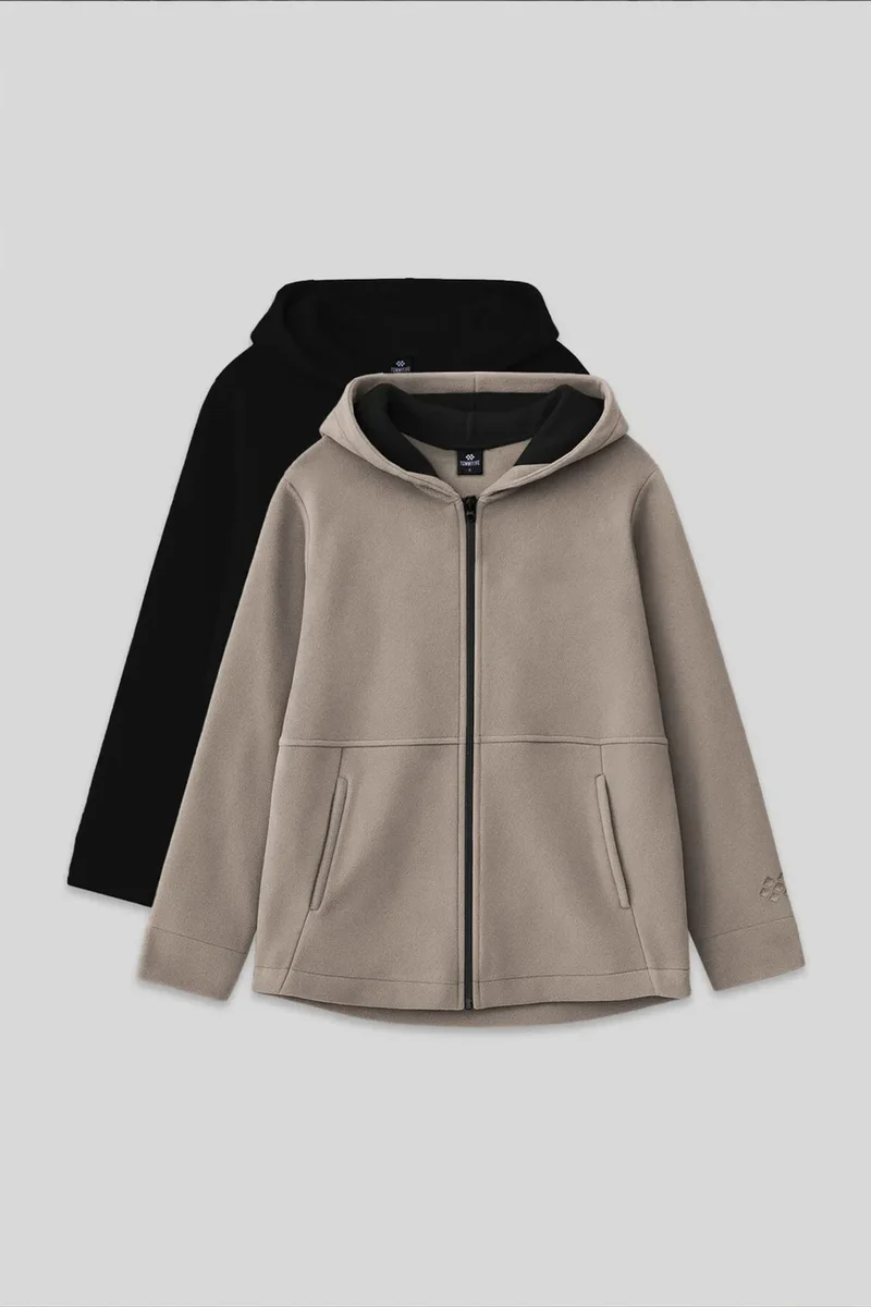 TOMMY Youth Unisex Hooded Zip Sweatshirt
