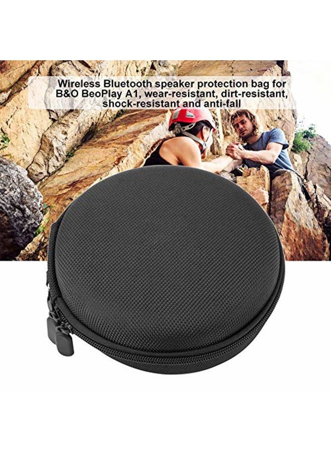 ZERONE Carry Bag Fits for B&O A1 Bluetooth Speaker, Speaker Protective Bag with Carabiner for Outdoor Activities - Image 2