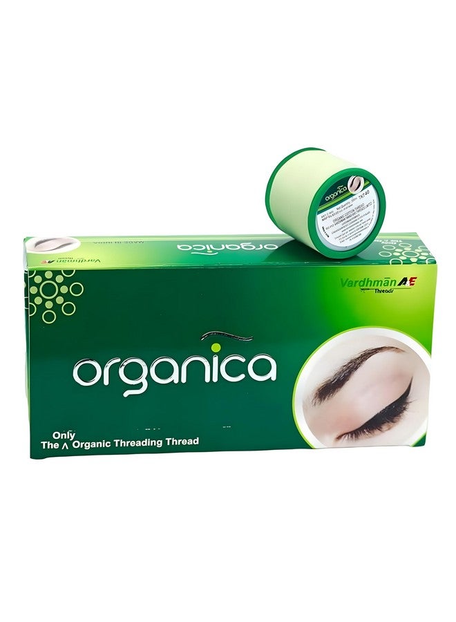 Organica Eyebrow Hair Remover Cotton Threading Organic Threads (8 Spool X 300 M) - Image 1