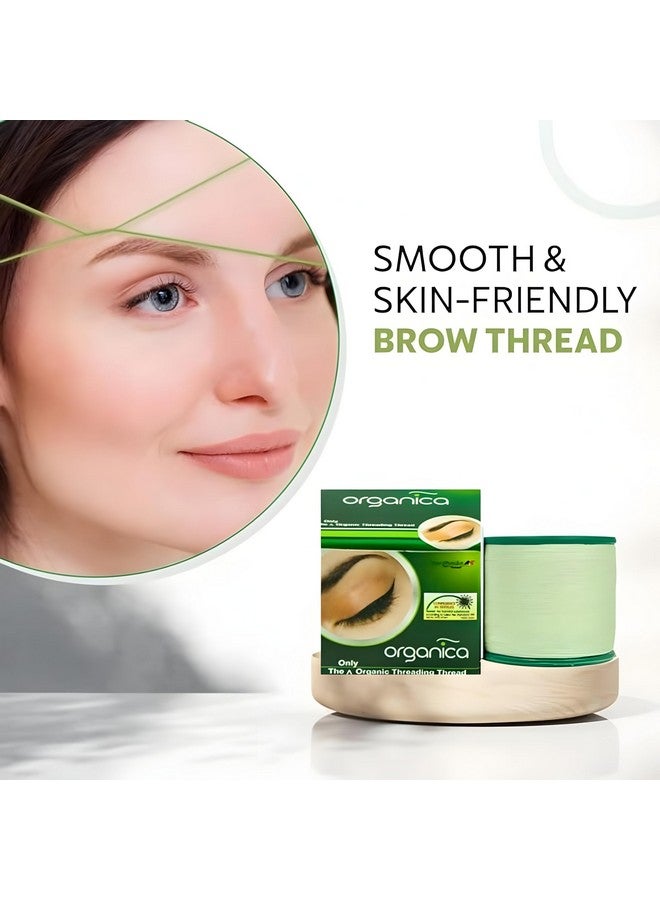 Organica Eyebrow Hair Remover Cotton Threading Organic Threads (8 Spool X 300 M) - Image 3