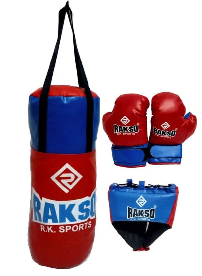 Rakso Boxing Multi Kit Set for Joiner Kids with Punching Bag for Kids 3 to 10 Years Kids - Image 2
