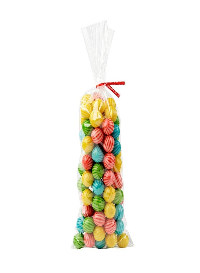 Volanic 100PCS Clear Treat Bags 4X11 Inches OPP Cello Cellophane Flat Bag With Colorful Twist Ties For Wedding Gift Candy Cookie Bakery Dessert Wrap - Image 4