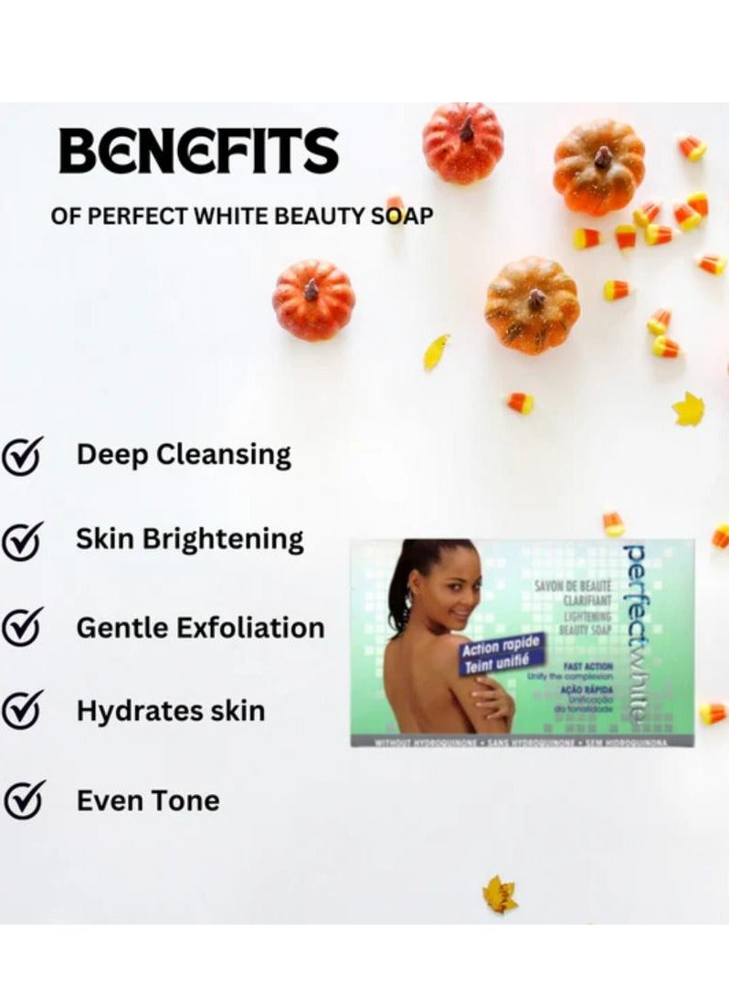 perfect white Lightening Beauty Soap 180g - Image 3