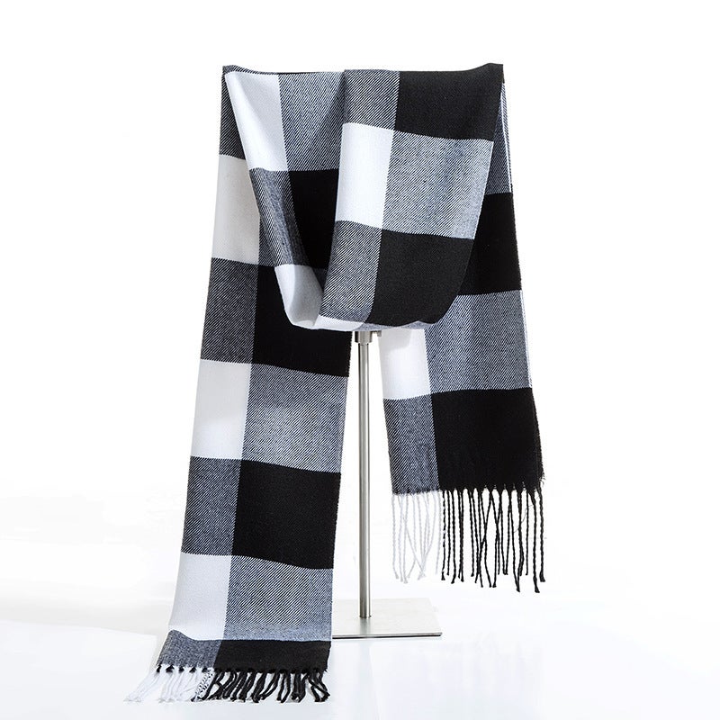 2023 Winter Warm Wool Scarf Shawl for Women 11# 11#