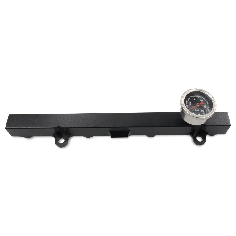Fuel Rail: Black Premium Aluminum Alloy - High Reliability K Series Fuel Rail for Acura RSX 2002-2006, Honda Civic SI 2001-2005 - Image 5