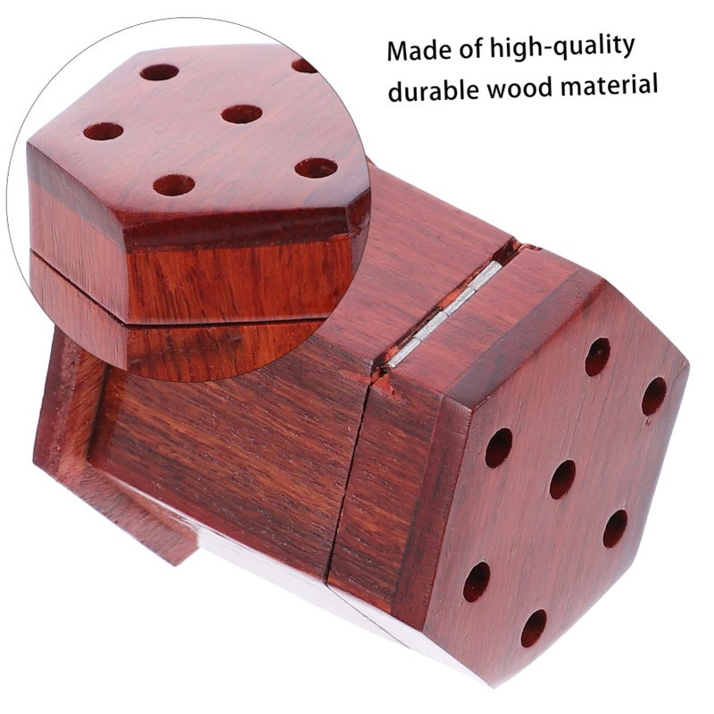 Hexagonal Incense Burner Ornament 2PCS Set For Study Living Room - Image 5