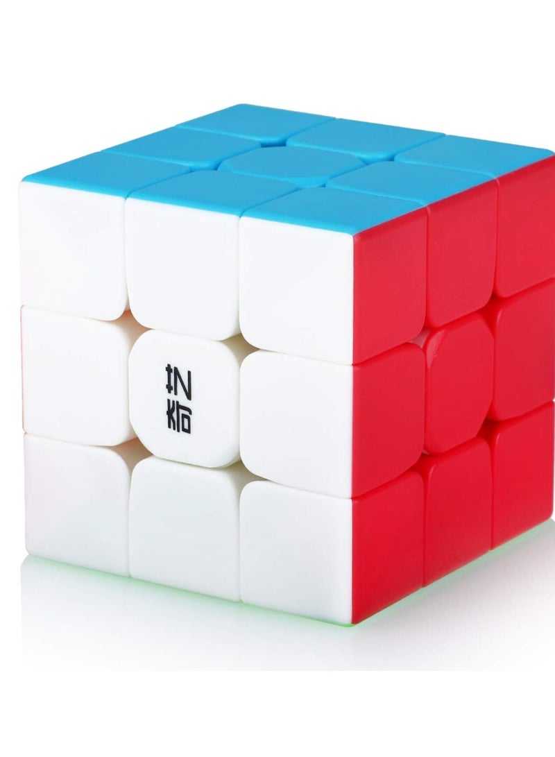 Generic Maomaoyo 3x3 Stickerless 3x3x3 Speed ​​Cube, Magic Speed ​​Cube Holiday Gift for Kids and Adults (Stickerless), by Manson - Image 1