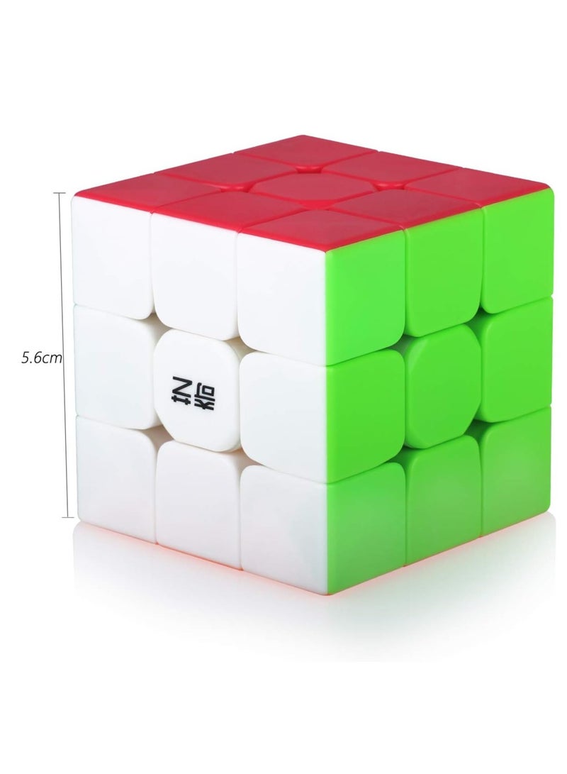 Generic Maomaoyo 3x3 Stickerless 3x3x3 Speed ​​Cube, Magic Speed ​​Cube Holiday Gift for Kids and Adults (Stickerless), by Manson - Image 2