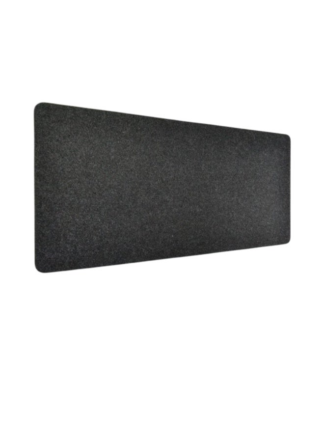 Extra Large Felt Desk Pad, Non-Slip Mouse Pad Protector for Office & Gaming – 90×40cm - Grey - Image 2