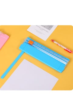 MEDOOSI Multi-Functional A5 Paper Cutter blue white pink  - Image 2
