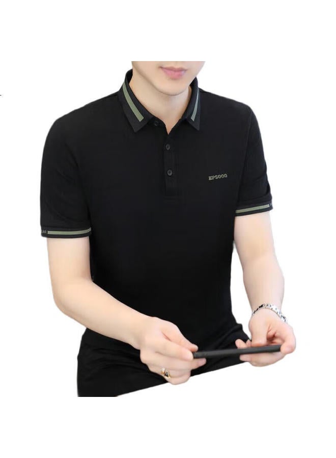 ROMON (Romon) Men'S Short Sleeve Summer Korean Style Short Sleeve T-Shirt Men'S Business Casual Polo Undershirt Top Men'S Clothing - Image 3