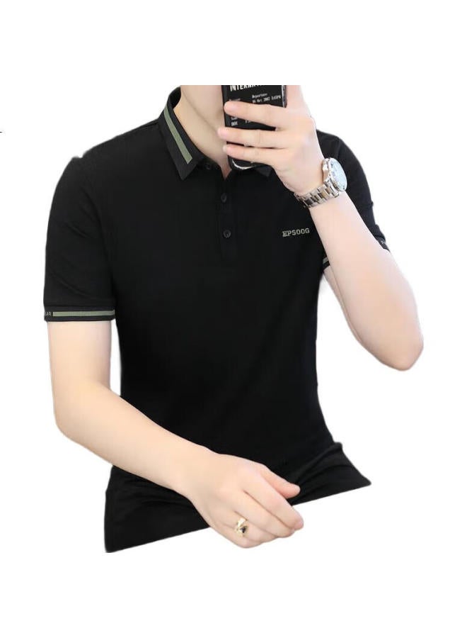 ROMON (Romon) Men'S Short Sleeve Summer Korean Style Short Sleeve T-Shirt Men'S Business Casual Polo Undershirt Top Men'S Clothing - Image 2