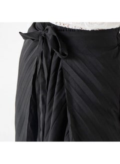 2Xtremz 2Xtremz Textured Wide Leg Wrap Pants with Tie-Ups  - Image 3