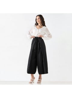 2Xtremz 2Xtremz Textured Wide Leg Wrap Pants with Tie-Ups  - Image 2