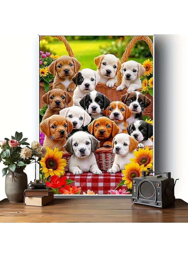 إكسترا لارج 2000 قطعة لغز للكبار جراء في حديقة الزهور ديكور حائط هدية - Image 2