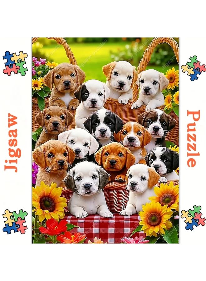 إكسترا لارج 2000 قطعة لغز للكبار جراء في حديقة الزهور ديكور حائط هدية - Image 3