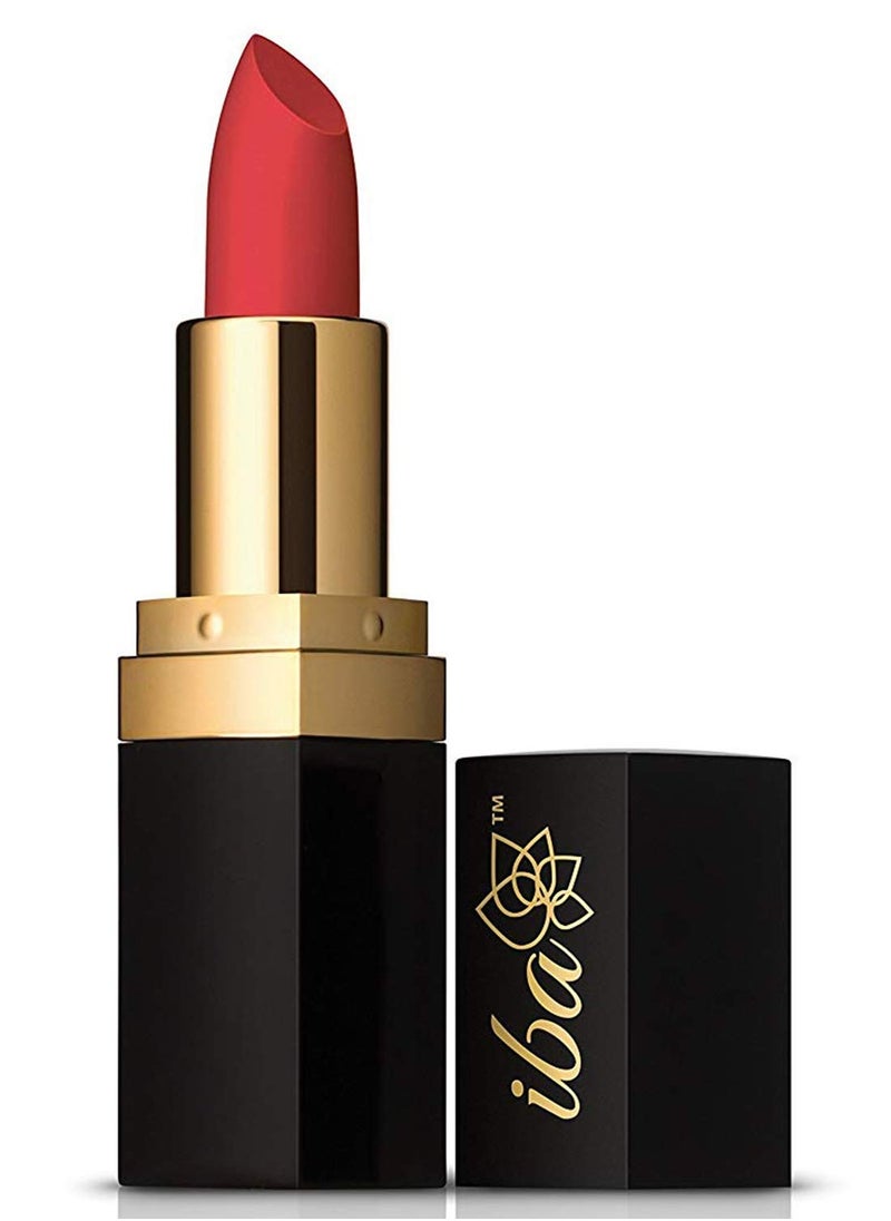 Iba Iba Long Stay Matte Lipstick Shade M05 Orange Flash 4g  - Image 1