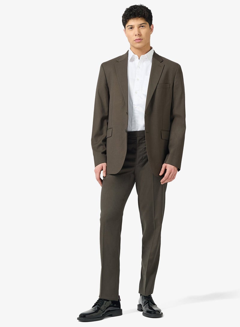 Style Studio Mens Shirts Oxford Self Diamond Weave - Image 4