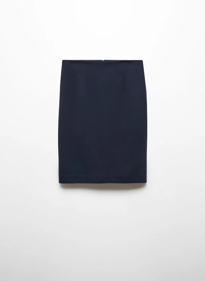 MANGO High Waist Skirt