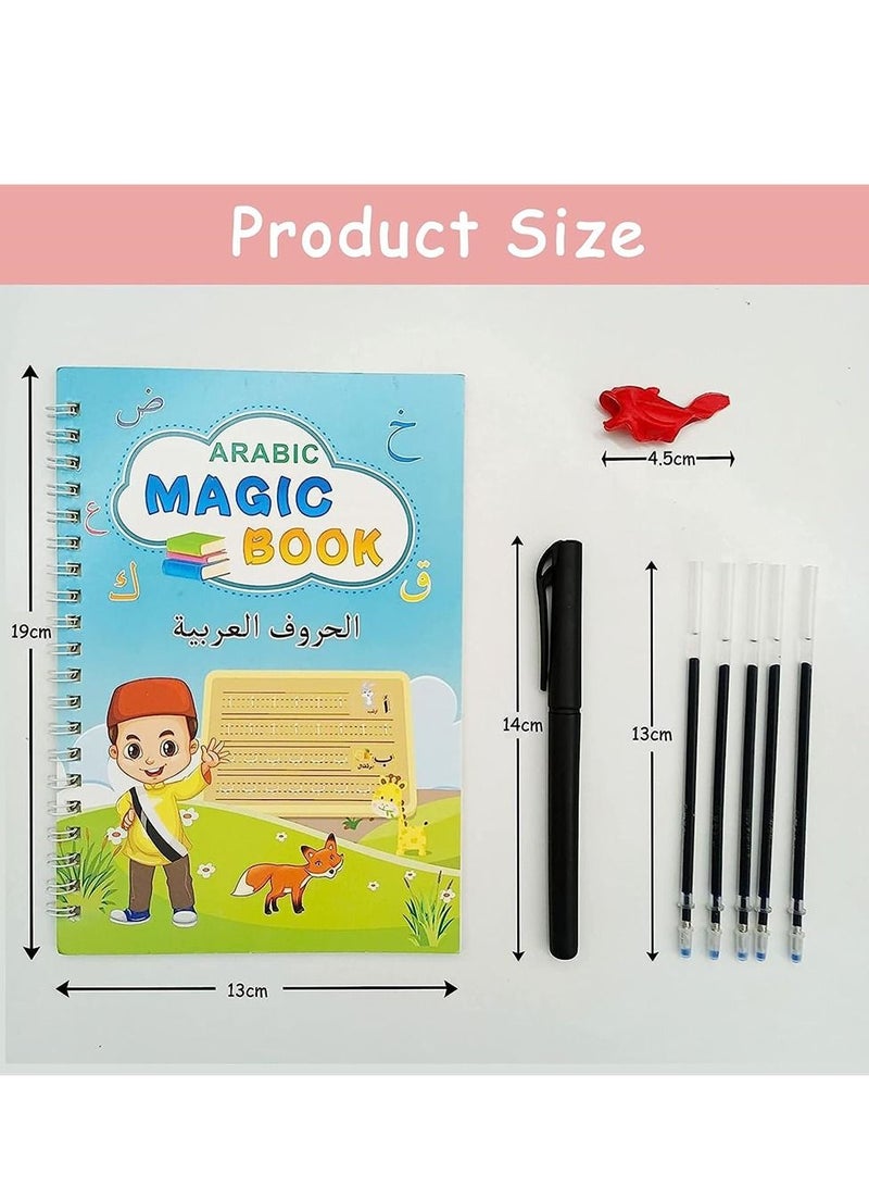 Generic Arabic Reusable Handwriting Tracing Practice kit Preschool Calligraphy Set  - Image 2