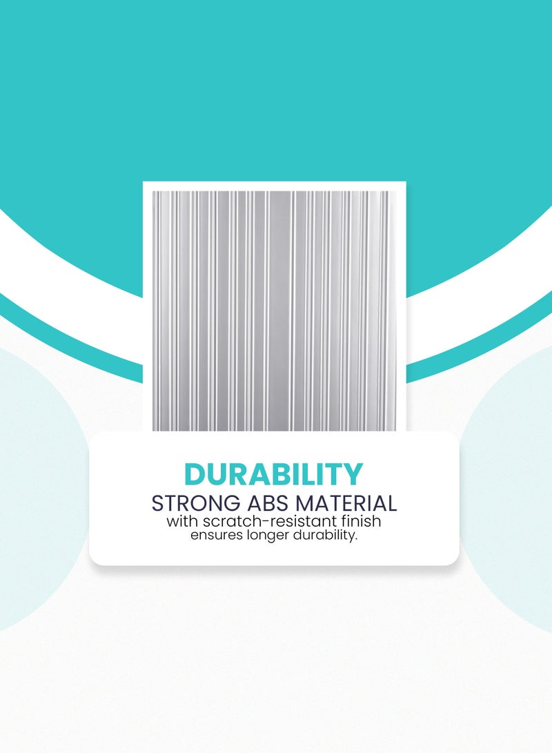 Stargold Single Travel Trolley Luggage Hardside Expandable 4 Spinner Wheels 20 Inch 3 numbered lock ABS+PC material - Image 5