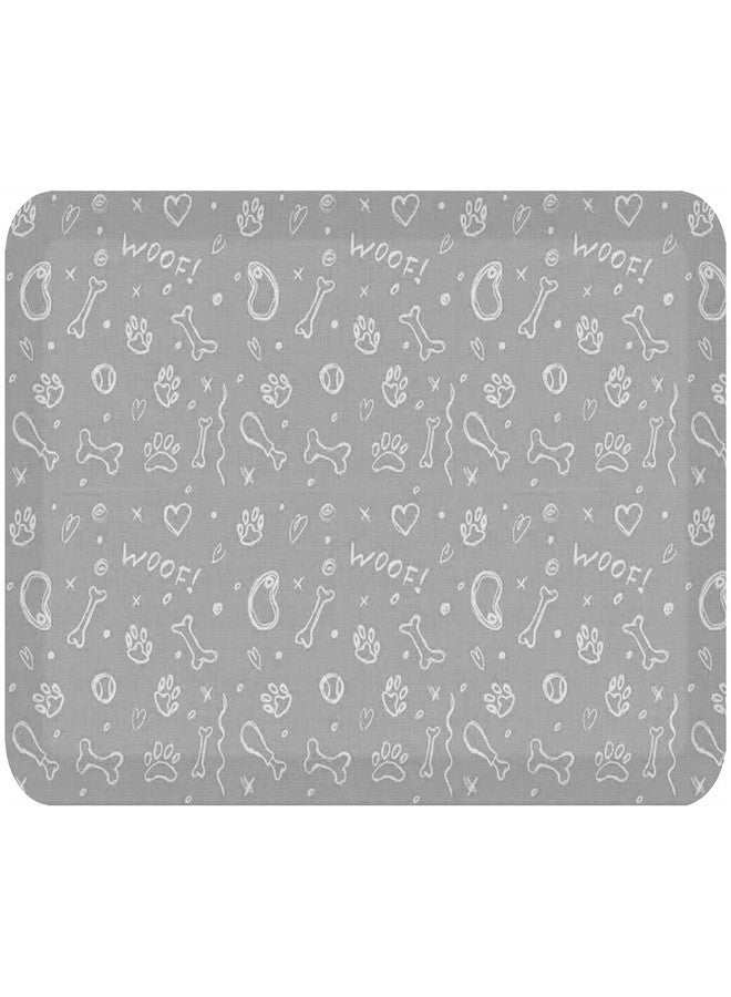 GelPro Designer Anti-Fatigue Comfort Floor Mat, 20 x 32, Puppy Play Grey Bone, 106-P-2032-P2GB - Image 4