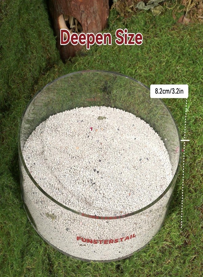 FunstersTail Hamster Sand Bath Container for Small Pets (Fan-Shaped) - Image 5