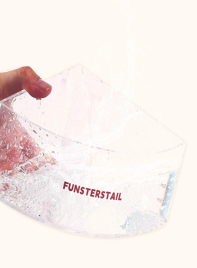 FunstersTail Hamster Sand Bath Container for Small Pets (Fan-Shaped) - Image 3